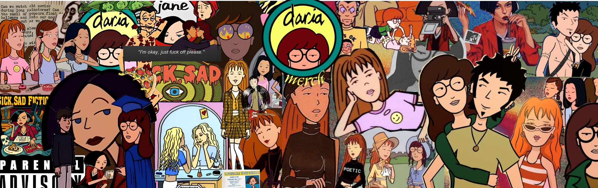 Daria Merch Banner - Daria Merch