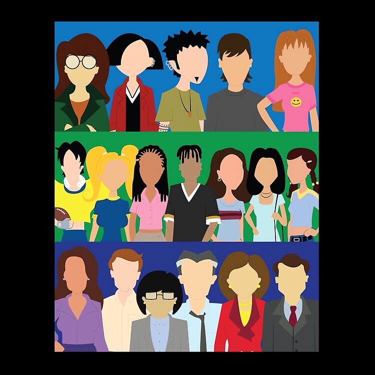 Daria Characters Tote Bag - Image 2