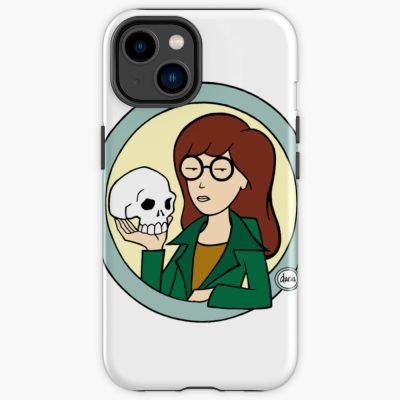 Daria Skull Holder Hoodie Iphone Case