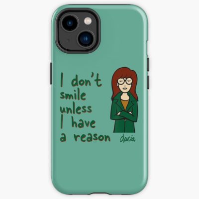 I Don T Smile Unless I Have A Reason Girl Iphone Case
