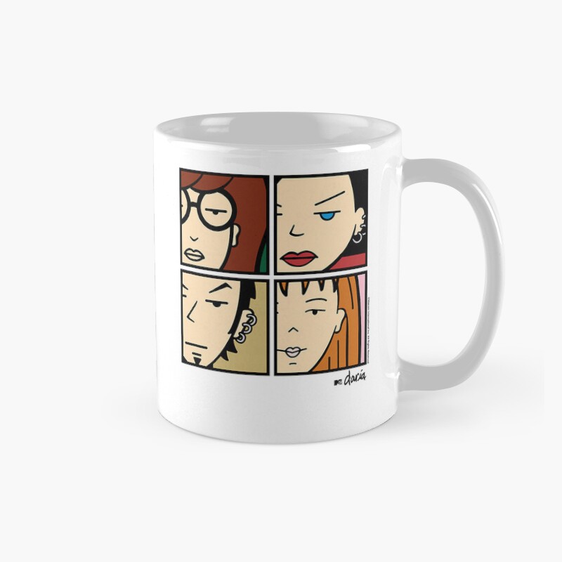 Retro Character Cartoon Tv Vintage Series Funny 90S Mug