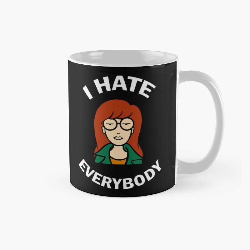 Daria I Hate Everybody Mug