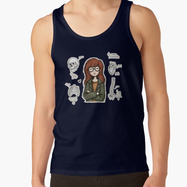 Daria Vintage Anatomy Ledger Tank Top - Image 5