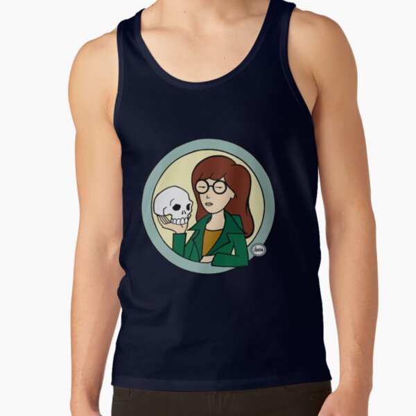 Daria Skull Holder Hoodie Tank Top - Image 5