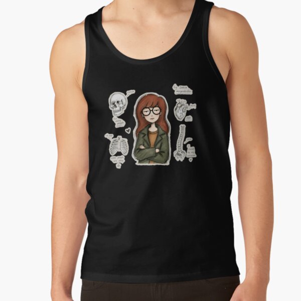 Daria Vintage Anatomy Ledger Tank Top - Image 2