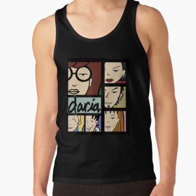 Daria Character Panels Tank Top