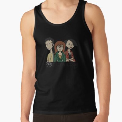 Daria 90 S Cynicism Group Shot Vintage Poster Tank Top