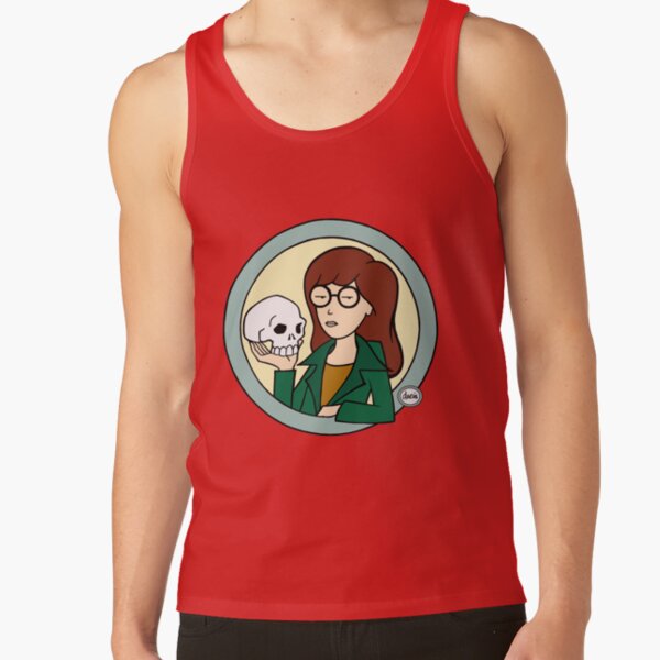 Daria Skull Holder Hoodie Tank Top - Image 4