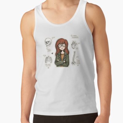 Daria Vintage Anatomy Ledger Tank Top
