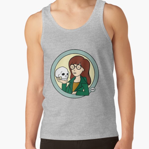 Daria Skull Holder Hoodie Tank Top - Image 3