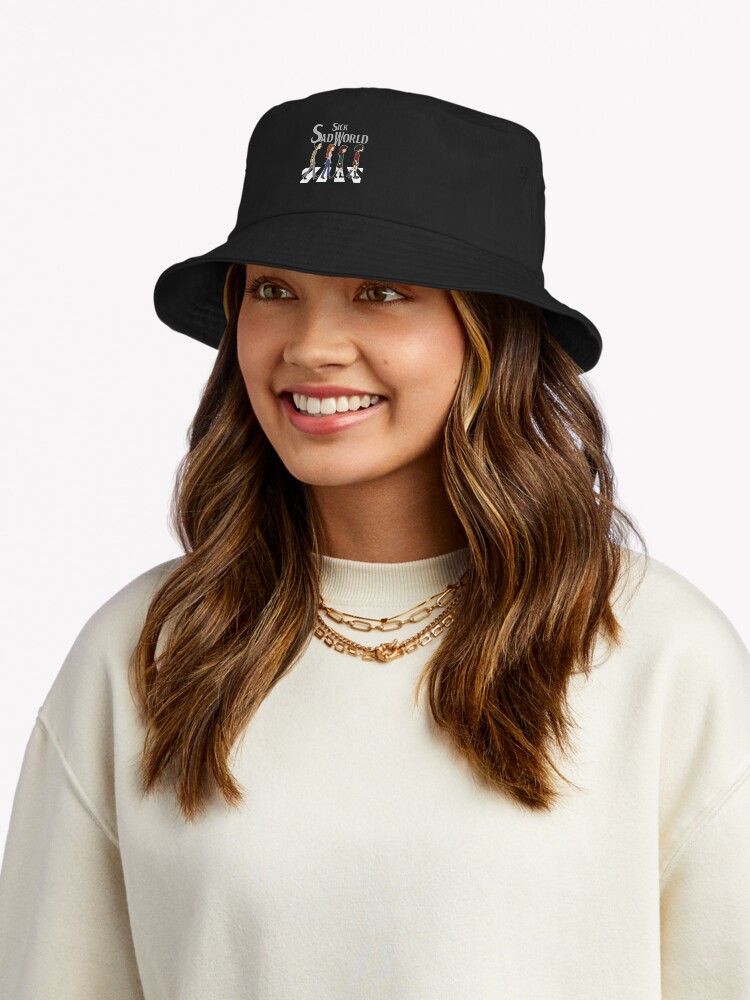 Sick Sad World Abbey Road Parody Bucket Hat - Image 2