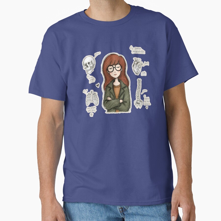 Daria Vintage Anatomy Ledger T-shirt - Image 4