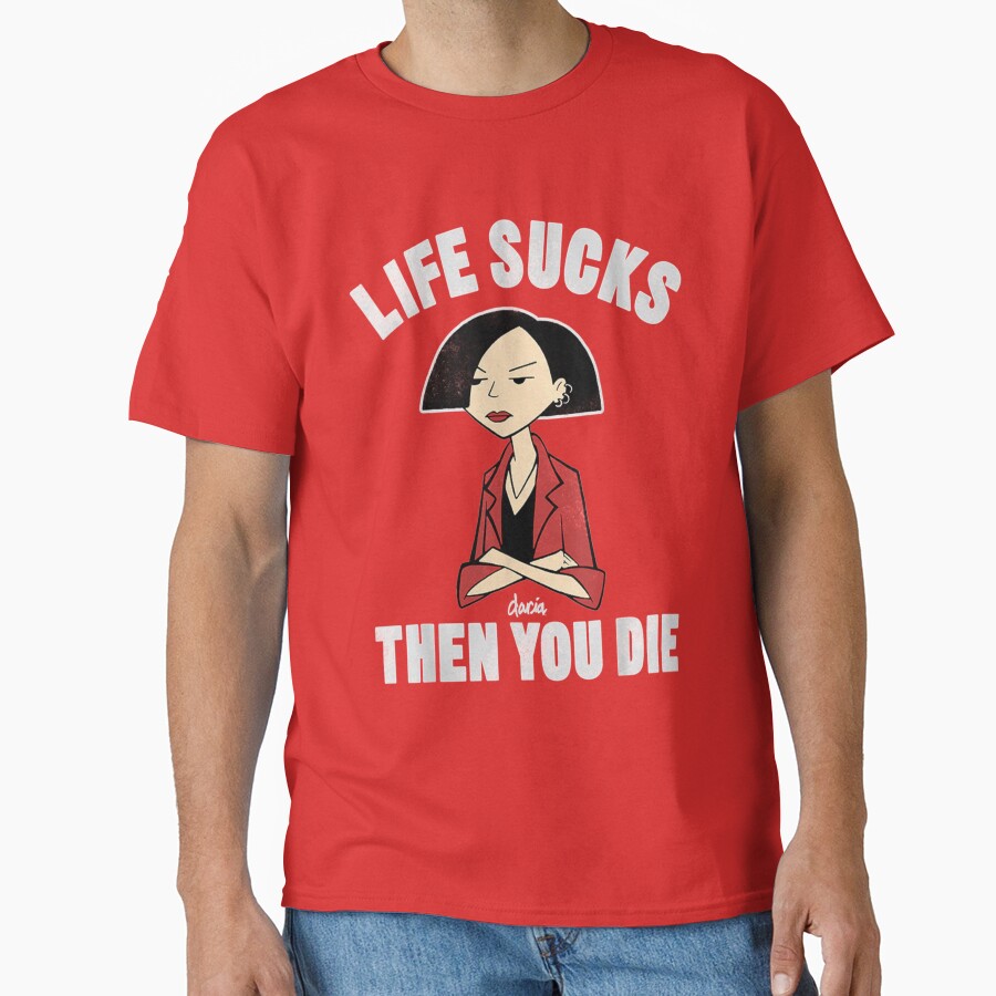 Daria Life Sucks Jane Graphic T-shirt - Image 5