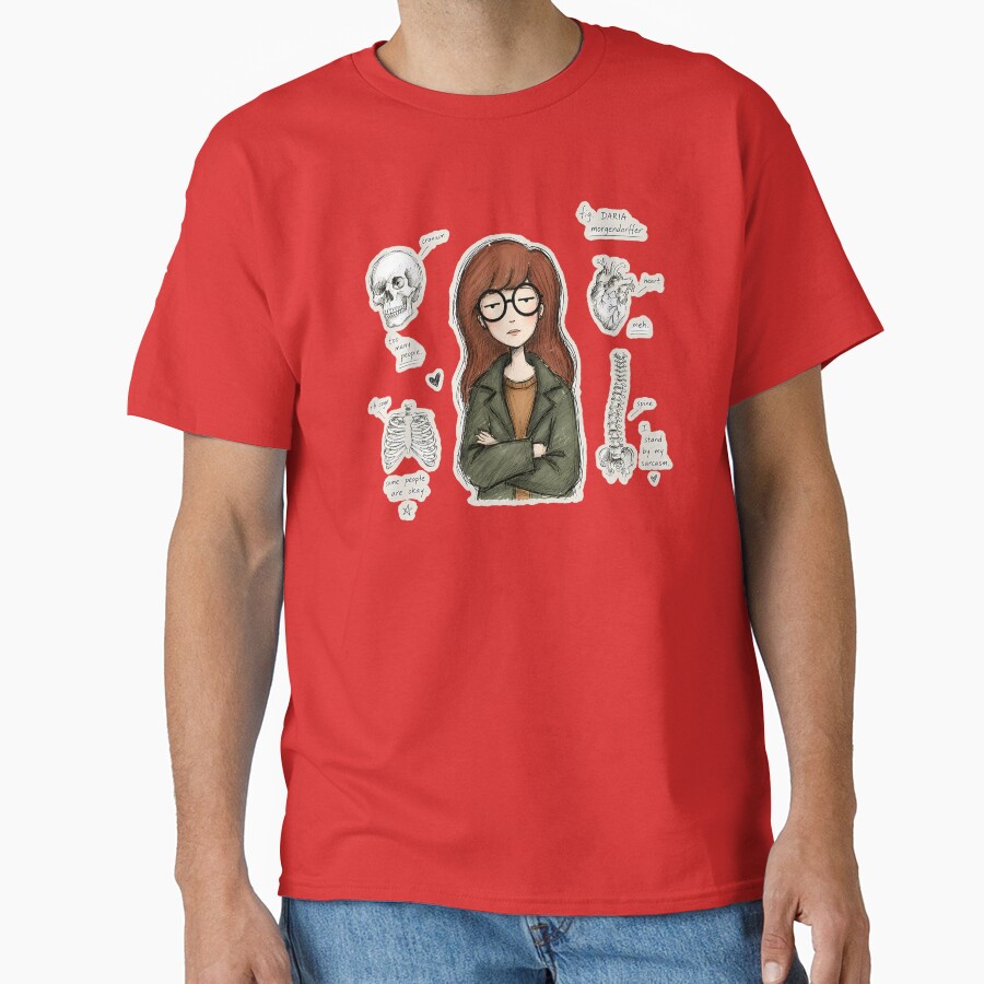 Daria Vintage Anatomy Ledger T-shirt - Image 5