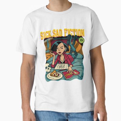 Daria T Shirtsick Sad Fiction T-shirt