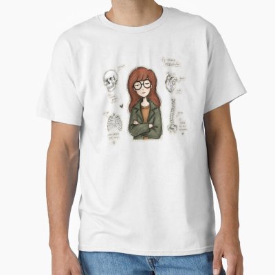 Daria Vintage Anatomy Ledger T-shirt