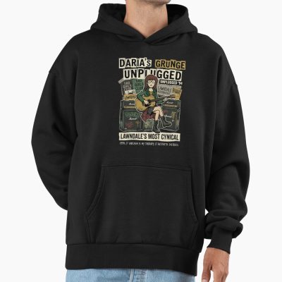 Daria S Grunge Unplugged Lawndale S Most Cynical Hoodie