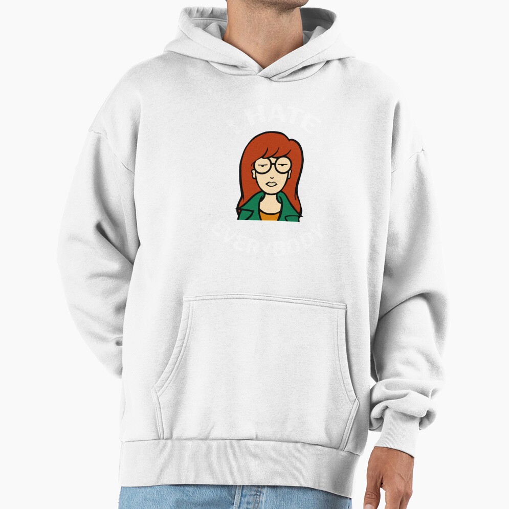 Daria I Hate Everybody Hoodie