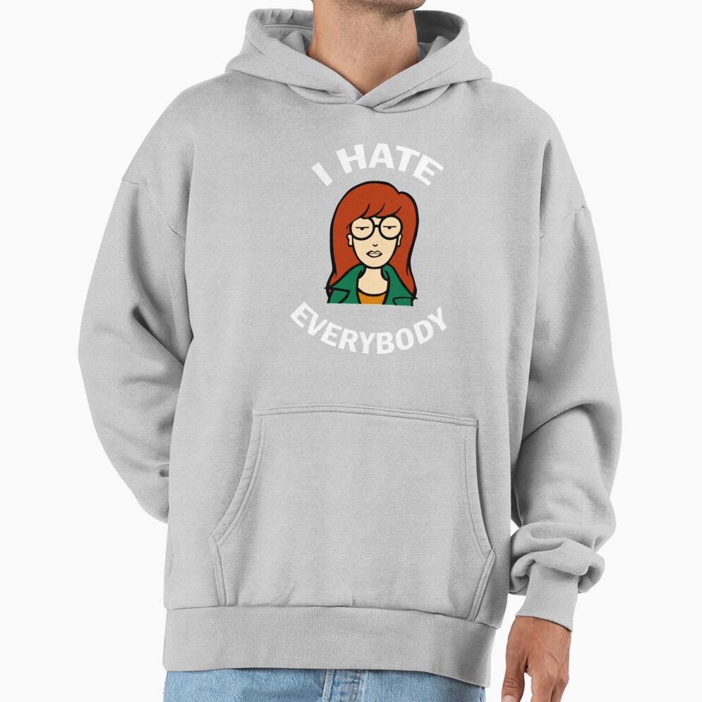 Daria I Hate Everybody Hoodie - Image 4
