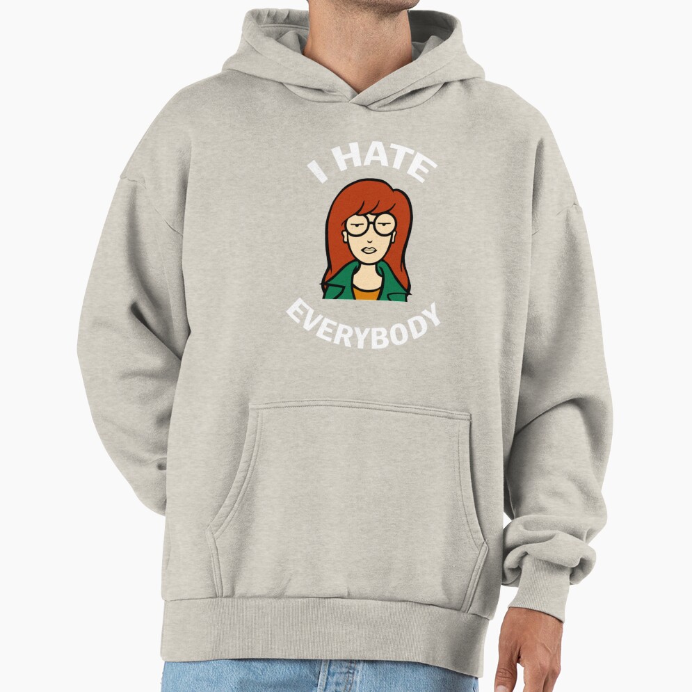 Daria I Hate Everybody Hoodie - Image 3