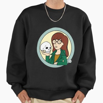 Daria Skull Holder Hoodie Sweatshirt