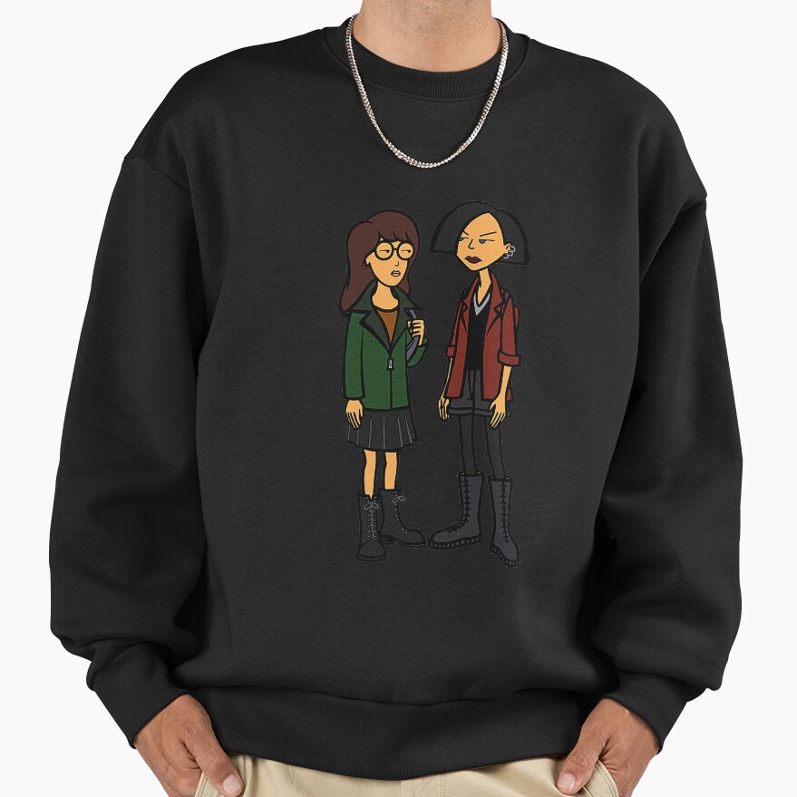 Daria And Friend Sweatshirt - Image 2