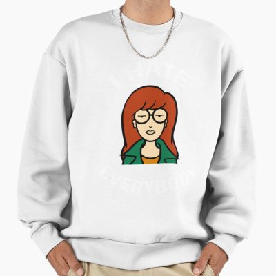 Daria I Hate Everybody Sweatshirt