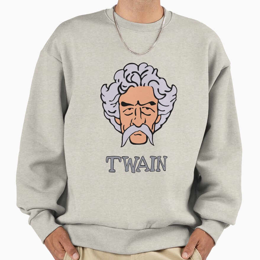 Daria S Mark Twain Shirt Sweatshirt - Image 3