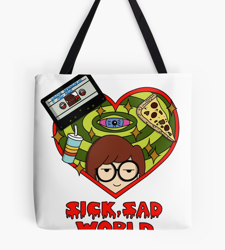 Sick Sad World Tote Bag
