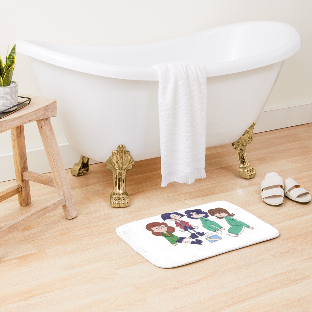 I Made Daria Jane Ji Yeong And Sae Byeok Bath Mat - Image 2