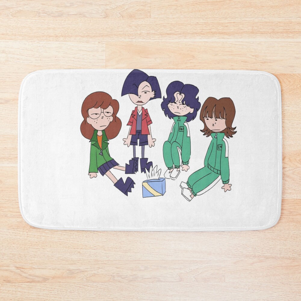 I Made Daria Jane Ji Yeong And Sae Byeok Bath Mat