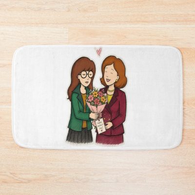 Daria Mother S Day Flowers Bath Mat