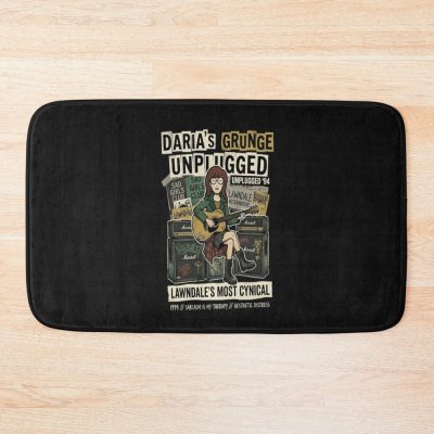 Daria S Grunge Unplugged Lawndale S Most Cynical Bath Mat