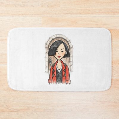 Jane Lane With Antique Door Bath Mat