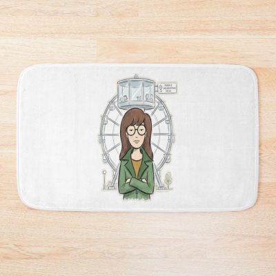 Daria Ferris Wheel Desk Bath Mat