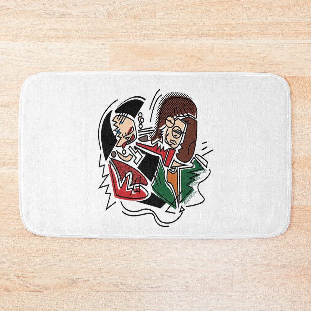 Daria Funny Design Bath Mat