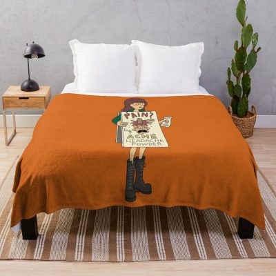 Daria Acme Headache Powder Throw Blanket