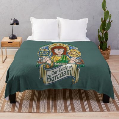 Daria Our Lady Throw Blanket