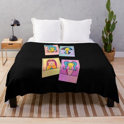 Daria Ladies Of Daria Pop Art Throw Blanket