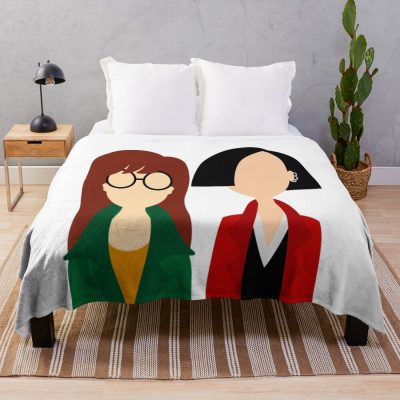 Daria And Jane Throw Blanket