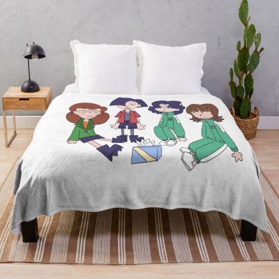 I Made Daria Jane Ji Yeong And Sae Byeok Throw Blanket