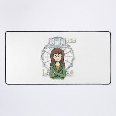 Daria Ferris Wheel Desk Mouse Pad