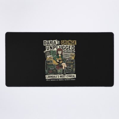Daria S Grunge Unplugged Lawndale S Most Cynical Mouse Pad