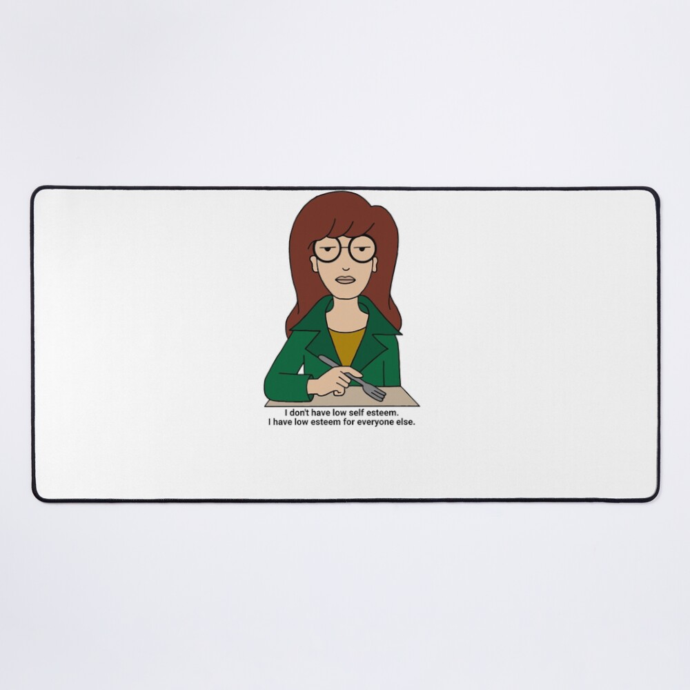 Daria Low Esteem Mouse Pad