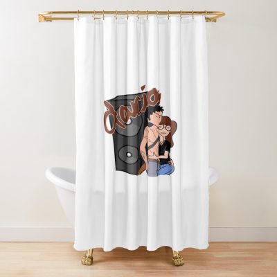 Daria Mtv Vintage Shower Curtain