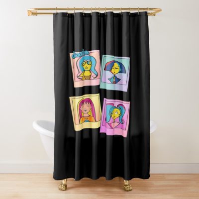 Daria Ladies Of Daria Pop Art Shower Curtain