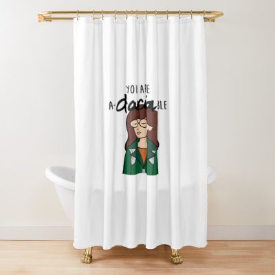 Daria Cartoon Shower Curtain