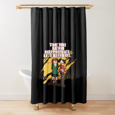 Let S Be Friends Shower Curtain