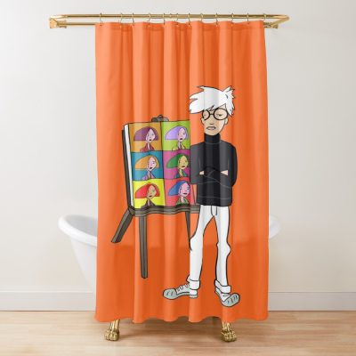 Daria Warhol Shower Curtain