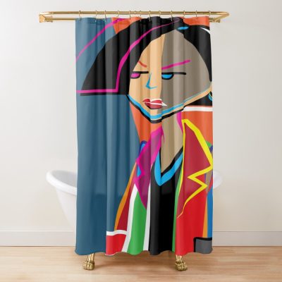 The Artist Design Shower Curtain